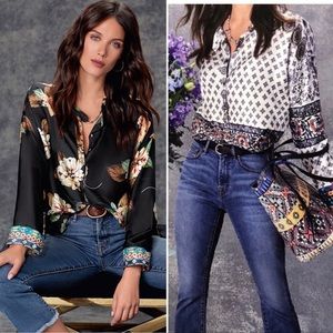 JOHNNY WAS COREY TOP over 60% off retail price declining unreasonable counters